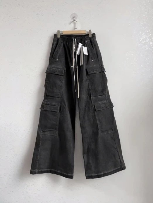 Rick Owens Edfu Cargos Black