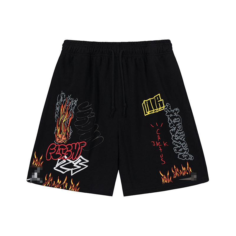 Travis Scott Graffiti Shorts