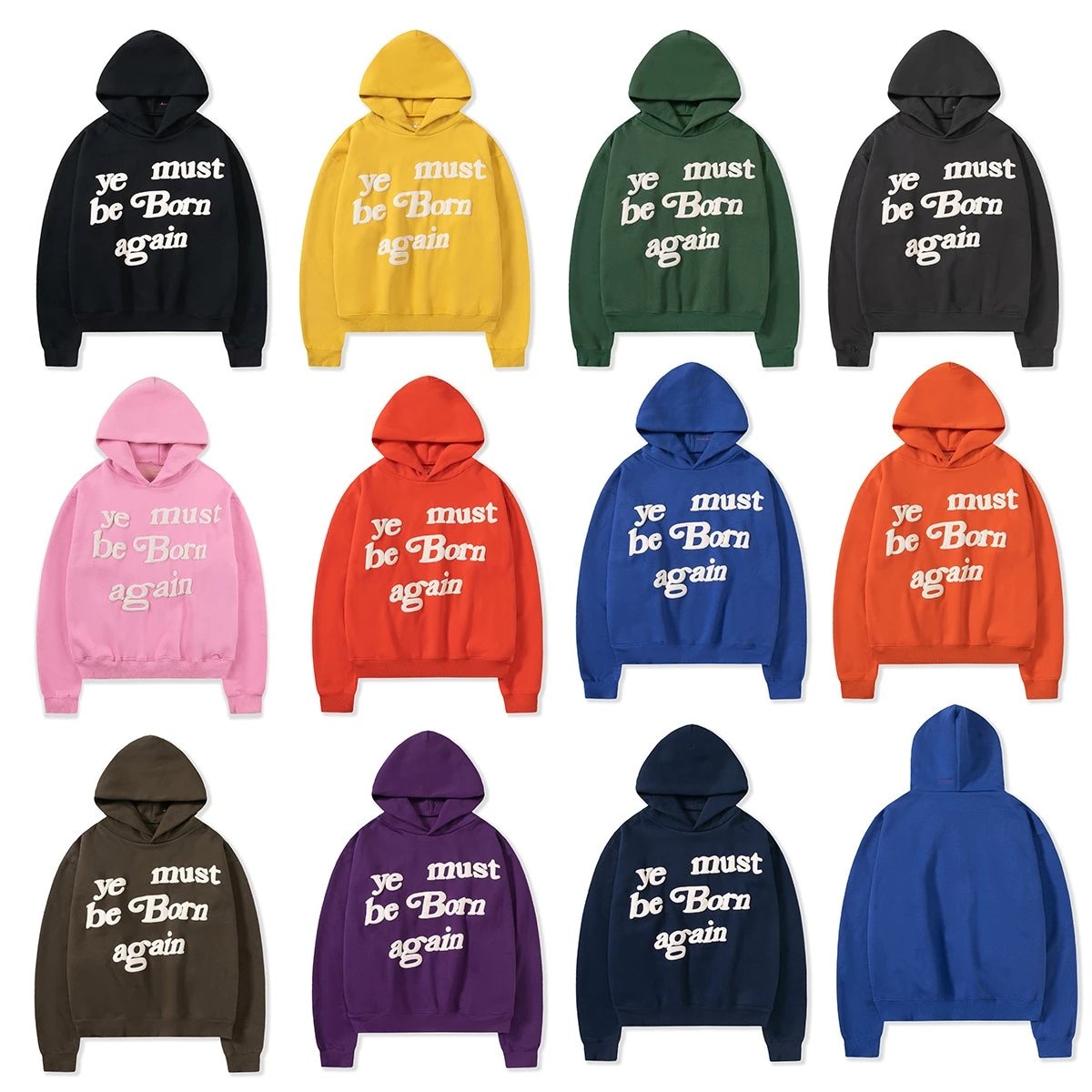 Ye must be born again hoodies