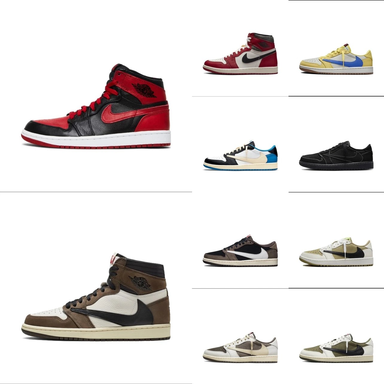 Jordan 1s (Multiple Colorways)