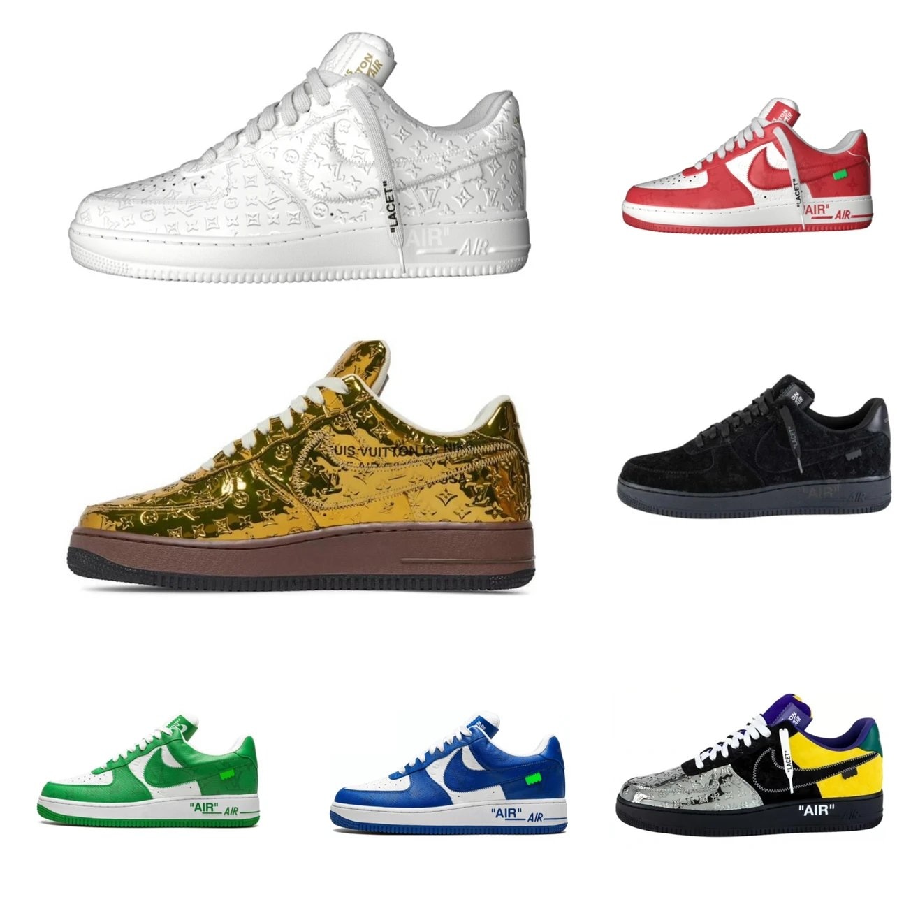 Louis Vuitton Air Force Ones